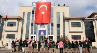 Düzce'de Öğrenciler 112 Acil Çağrı Merkezi'ni Ziyaret Etti