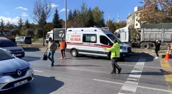 Eskişehir-Ankara Karayolunda Kadın Yaya Yaralandı