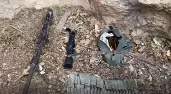 Pençe-Kilit Operasyonu'nda Teröristlere Ait Silah ve Mühimmat Ele Geçirildi