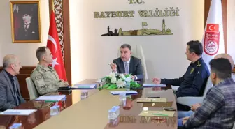 Bayburt'ta Asayiş ve Güvenlik Toplantısı Yapıldı