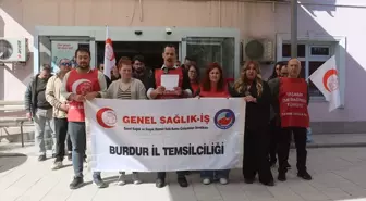 Burdur'da Aile Hekimleri 3 Günlük İş Bırakma Eylemi Başlattı