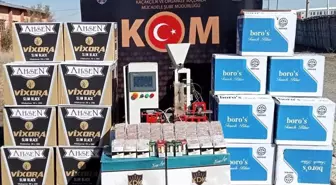 Erzurum'da Kaçak Sigara Operasyonu: Bin 500 Paket Ele Geçirildi