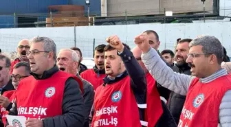 Gesbey işçileri haksız işten çıkarmaları protesto etti