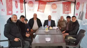 MHP Havza İlçe Başkanlığı'ndan Üye Kayıt ve Bilgilendirme Standı