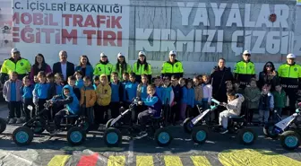 Muğla'da İlkokul Öğrencilerine Trafik Eğitimi Verildi