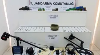 Sivas'ta Jandarma Operasyonu: 12 Gözaltı ve Tarihi Eser Ele Geçirildi