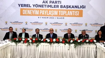 AK Parti Genel Başkan Yardımcısı Yılmaz, Elazığ'da konuştu Açıklaması