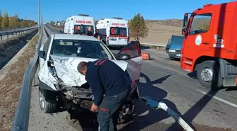 Çorum'da Zincirleme Trafik Kazası: 3 Yaralı