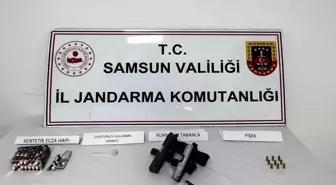 Samsun'da Jandarma Operasyonu: Silah ve Uyuşturucu Ele Geçirildi