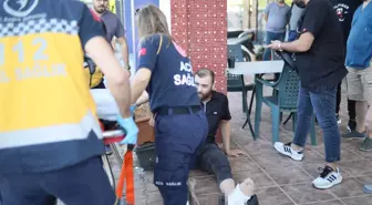 Antalya'da Kavga Sırasında Bacağından Vurulan Genç Hastaneye Kaldırıldı