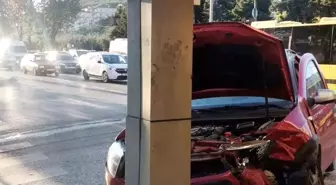 Mudanya Yolu'nda Trafik Kazası, Panik Yaratıdı