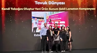 Tavuk Dünyası, 'Kendi Tabağını Oluştur' ile Gümüş Ödül Kazandı
