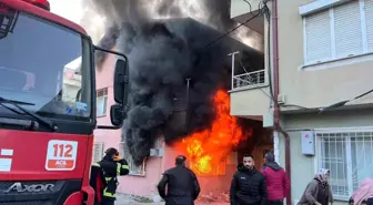 Tokat'ta Yangında Baba ve Oğlu Dumandan Etkilendi