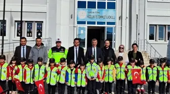 Samsun'da Çocuklara Trafik Eğitimi