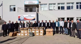 Bafra'da 'Çocuklar Üşümesin' Kampanyası ile 300 Öğrenciye Destek