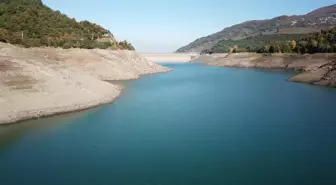 Kocaeli'nin Yuvacık Barajı'nda Su Seviyesi Yüzde 19'a Düştü