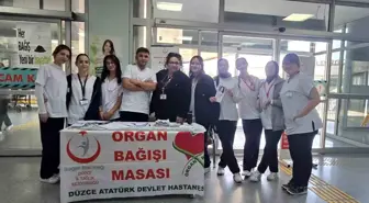 Düzce'de Organ Bağışı Haftası Etkinlikleri Düzenlendi