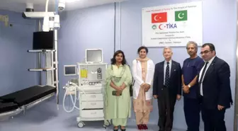 TİKA, Pakistan'daki Cinnah Hastanesine Ultrason Cihazı Temin Etti