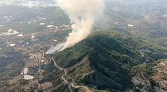 Antalya'da Orman Yangınına Hızla Müdahale Ediliyor