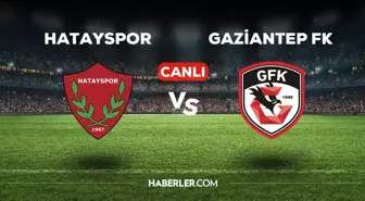 Hatayspor Gaziantep FK maçı CANLI izle! (ŞİFRESİZ) Hatayspor Gaziantep FK maçı hangi kanalda, canlı yayın nerede ve nasıl izlenir?