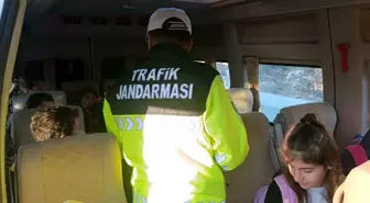 Aydın'da Jandarma Ekiplerinden Trafik Eğitimi