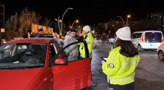 Kırıkkale'de Asayiş ve Trafik Denetimi Yapıldı