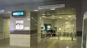 Taksim metro intihar girişimi SON DAKİKA!