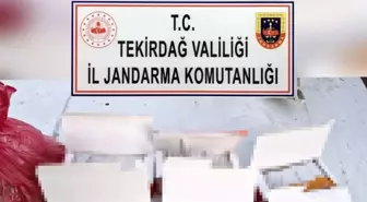 Tekirdağ'da Tütün Satışı Yapan Şahsa Operasyon