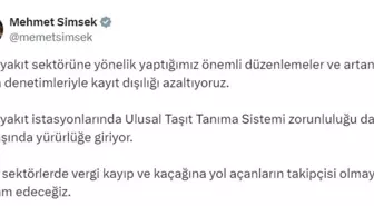 Hazine Bakanı Şimşek'ten Akaryakıt Sektörüne Düzenleme Müjdesi