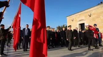 Büyük Önder Atatürk için Anıtkabir'de devlet töreni düzenlendi