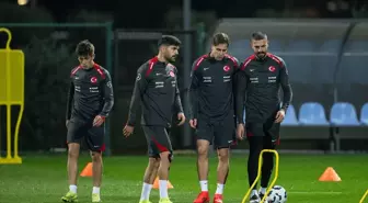 A Milli Takım, Galler Maçı Hazırlıklarına Başladı