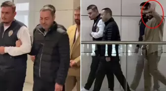 Adliyeye sevk edilen Serdar Ortaç'ın ayakta durmakta güçlük çektiği dikkatlerden kaçmadı