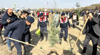 Aksaray'da 11 Kasım Milli Ağaçlandırma Günü Etkinliği