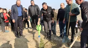 Çorum'da Milli Ağaçlandırma Günü kapsamında hatıra ormanı oluşturuldu
