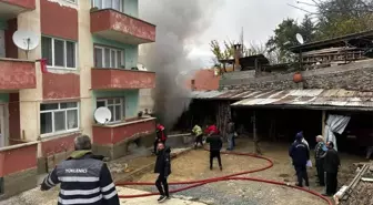 Isparta'da Müstakil Evde Yangın Çıktı