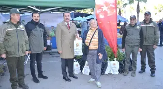 Karamürsel'de 2 bin 250 Fidan Dağıtıldı