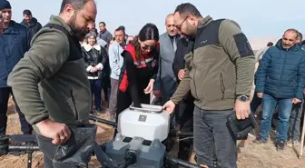 Kayseri'de Milli Ağaçlandırma Günü'nde Dron Teknolojisiyle Ağaçlandırma