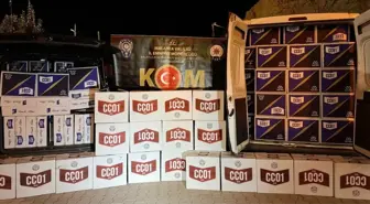 Malatya'da Kaçak Makaron Operasyonu: 2 Milyondan Fazla Ele Geçirildi
