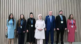 Emine Erdoğan, Azerbaycan, Kırgızistan ve Özbekistan liderlerinin eşleriyle görüştü