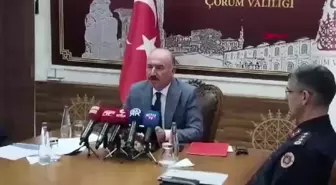 Çorum'daki Doğal Gaz Patlamasında Zarar Tespit Çalışmaları Devam Ediyor