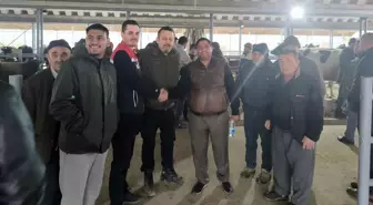 Keşan'da Canlı Hayvan Pazarı Yeniden Açıldı