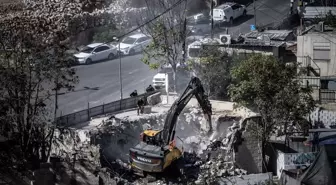 İsrail Ordusu, Doğu Kudüs'te Filistinli Bir Evi Yıktı