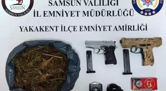 Samsun'un Yakakent İlçesinde Uyuşturucu ve Silah Operasyonu: 6 Gözaltı