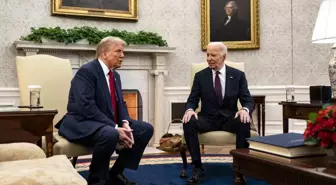 Trump, Beyaz Saray'ı Ziyaret Etti: Biden ile Görüştü