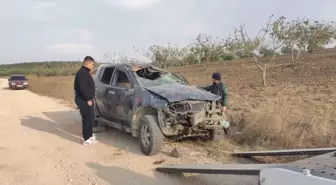 Mudanya'da Zeytin İşçilerini Taşıyan Kamyonet Takla Attı: 1 Ölü, 7 Yaralı