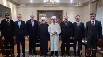 Diyanet İşleri Başkanı Erbaş, Sırbistan İslam Birliği Meşihatı Başkanı ile Görüştü