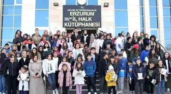 Erzurum'da 'Okuyarak büyüyen nesiller' programı