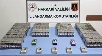 Hakkari'de Kaçakçılıkla Mücadele: Çok Sayıda Gümrük Kaçağı Malzeme Ele Geçirildi