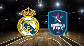 Real Madrid Anadolu Efes maçı hangi kanalda, saat kaçta? THY Euroleague Real Madrid Anadolu Efes basket maçı şifresiz mi?