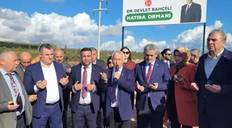 Didim'de MHP Genel Başkanı Bahçeli için Hatıra Ormanı Oluşturuldu